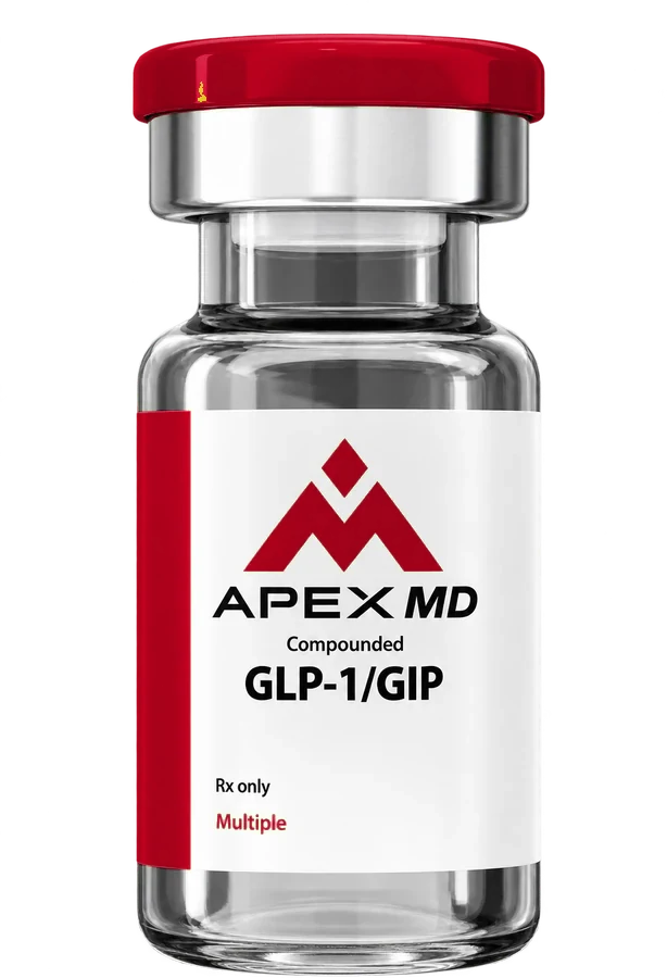 Apex MD compounded GLP-1/GIP vial